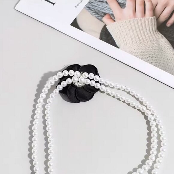 NWT Camelia necklace brooch Chain belt - Picture 5 of 10